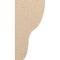 Ekena Millwork 11"W x 11"D x 22"H Wide Greensboro Rough Cedar Woodgrain TimberThane Corbel, Primed Tan CORUR11X11X22GRNRCPR - alternate 2